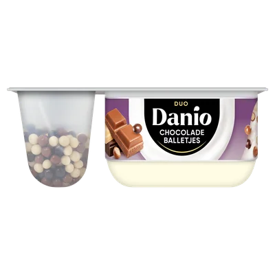 Danio Duo chocolade balletjes