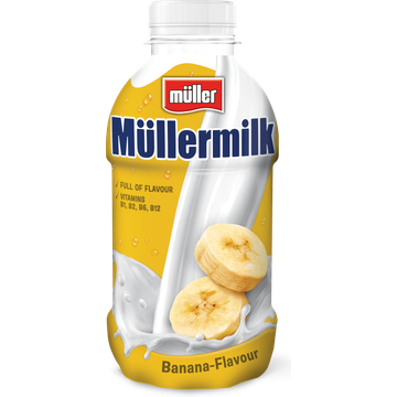 Müller Mullermilk banaan smaak