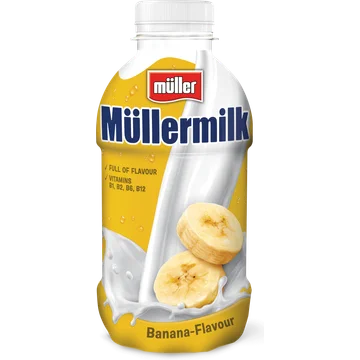 Müller Mullermilk banaan smaak