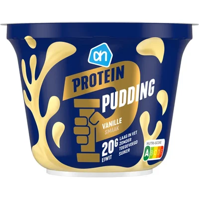 AH Protein pudding vanille smaak