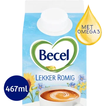 Becel Romig voor in de koffie