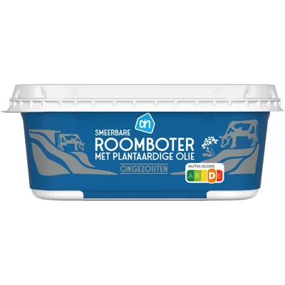 AH Roomboter met plantaardige olie ongezout