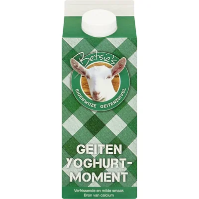 Betsie's Geitenyoghurt moment