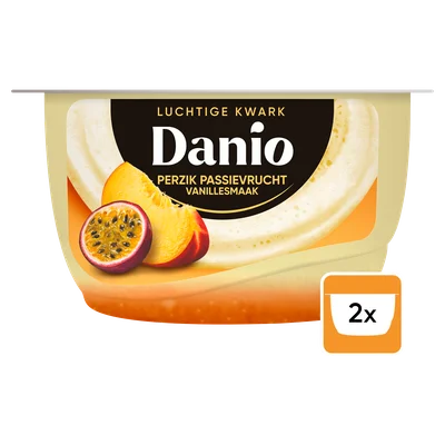 Danio Luchtige kwark perzik passievrucht
