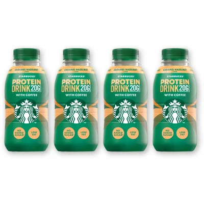 Starbucks Protein caramel hazelnut coffee 4-pack