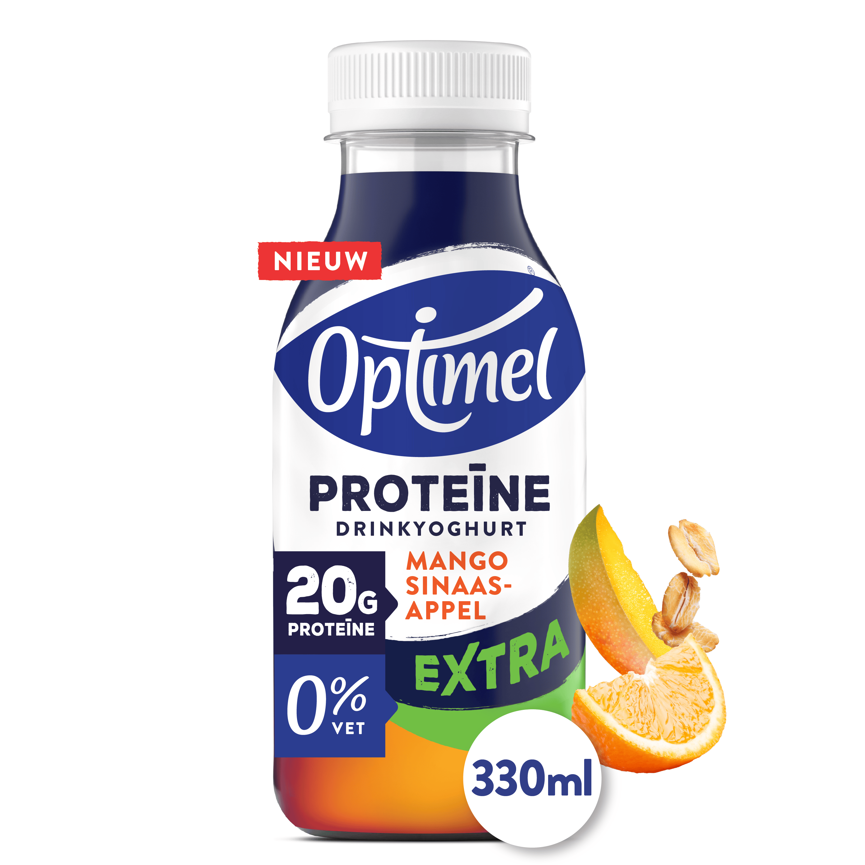Optimel Proteine extra mango sinaasappel