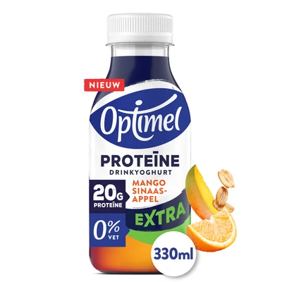 Optimel Proteine extra mango sinaasappel