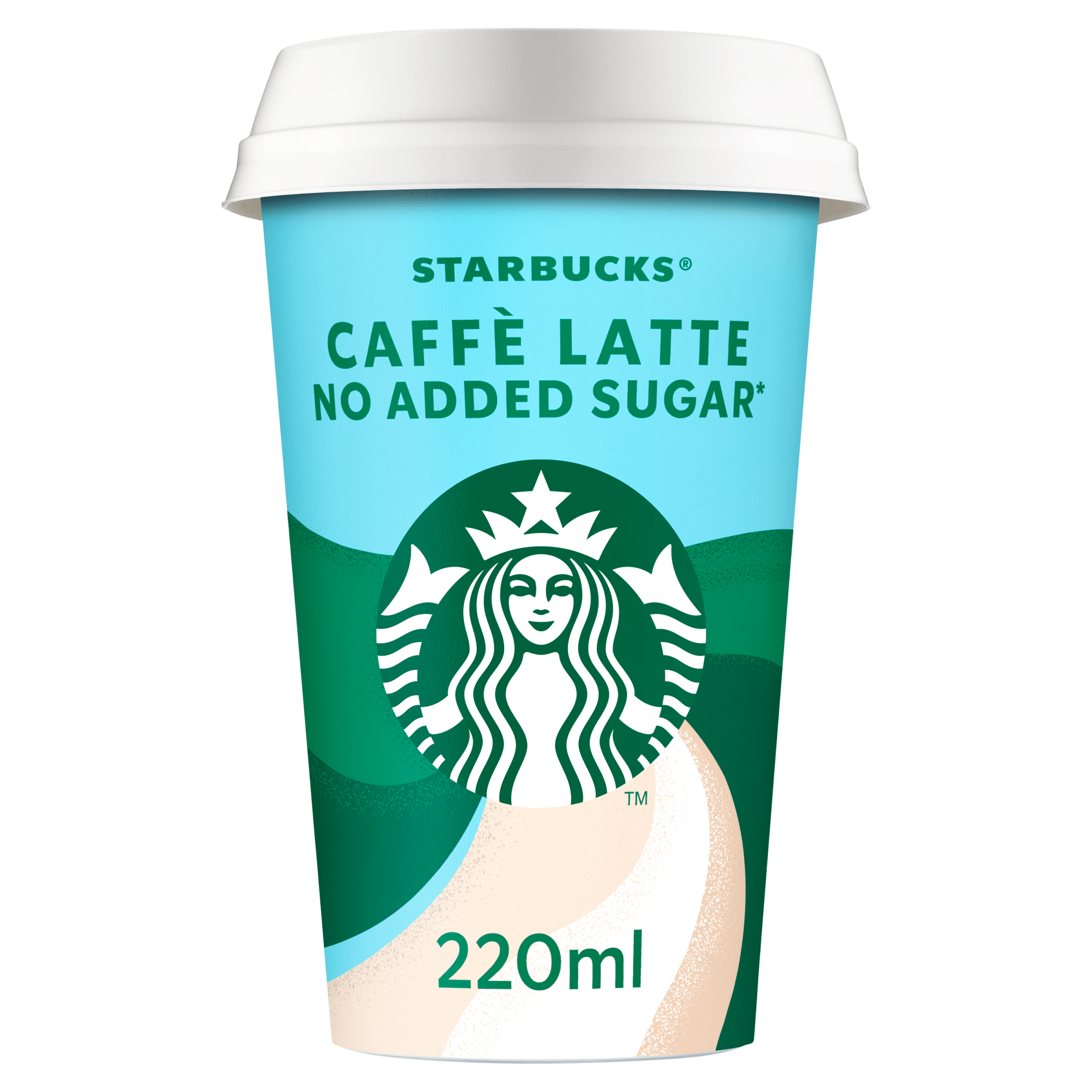 Starbucks Caffè latte no added sugar ijskoffie
