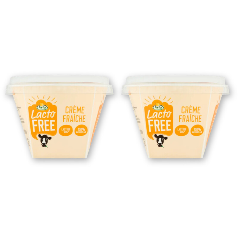 Arla Lactofreecrème fraiche 2-pack