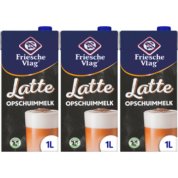 Friesche Vlag Latte opschuimmelk 3-pack