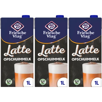 Friesche Vlag Latte opschuimmelk 3-pack