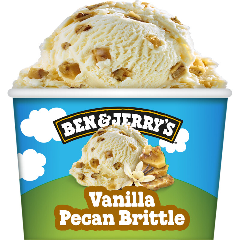 Ben & Jerry's Vanilla pecan brittle