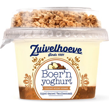 Zuivelhoeve Yoghurt vanille muesli