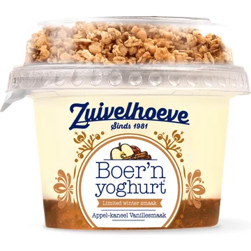 Zuivelhoeve Yoghurt vanille muesli
