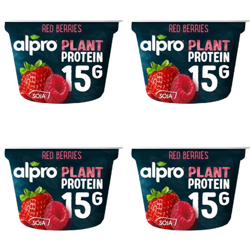 Alpro Protein red berries 4-pack