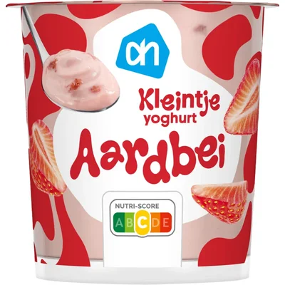 AH Kleintje yoghurt aardbei