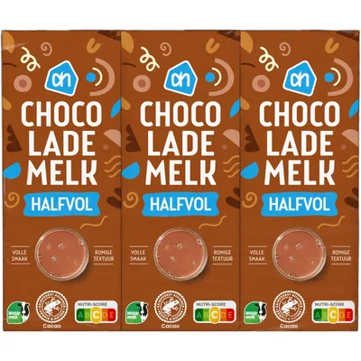 AH Chocolademelk halfvol 6-pack
