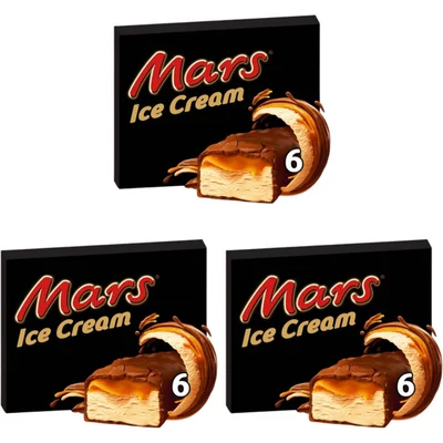 Mars IJsrepen 3-pack