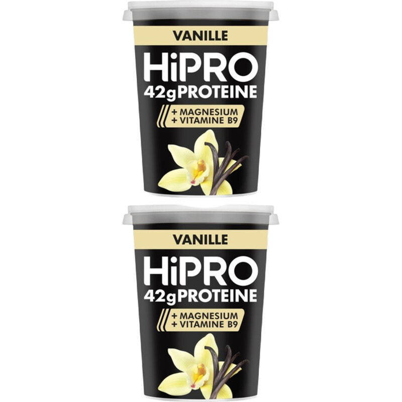 HiPRO Protein skyr stijl vanille 2-pack