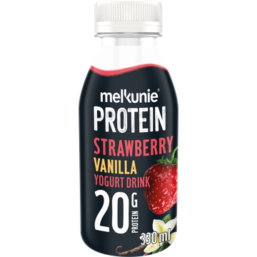 Melkunie Protein strawberry & vanilla yogurtdrink