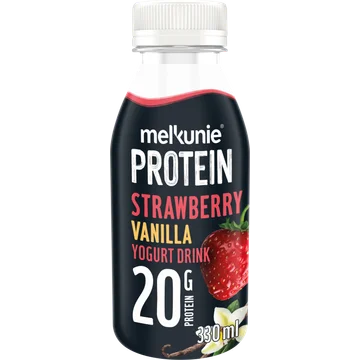 Melkunie Protein strawberry & vanilla yogurtdrink