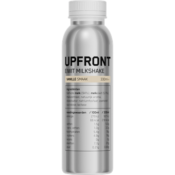 Upfront Eiwit milkshake vanille smaak
