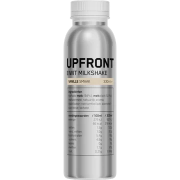 Upfront Eiwit milkshake vanille smaak