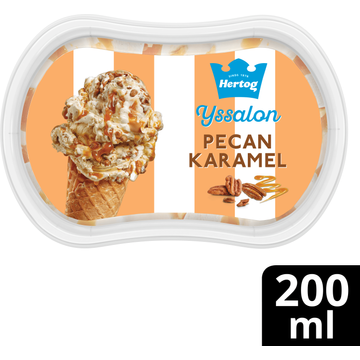Hertog Ijssalon mini pecan karamel vanille