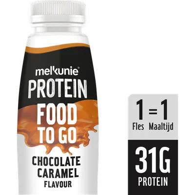 Melkunie Protein food to go chocolate caramel