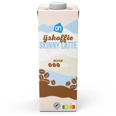 AH IJskoffie skinny latte