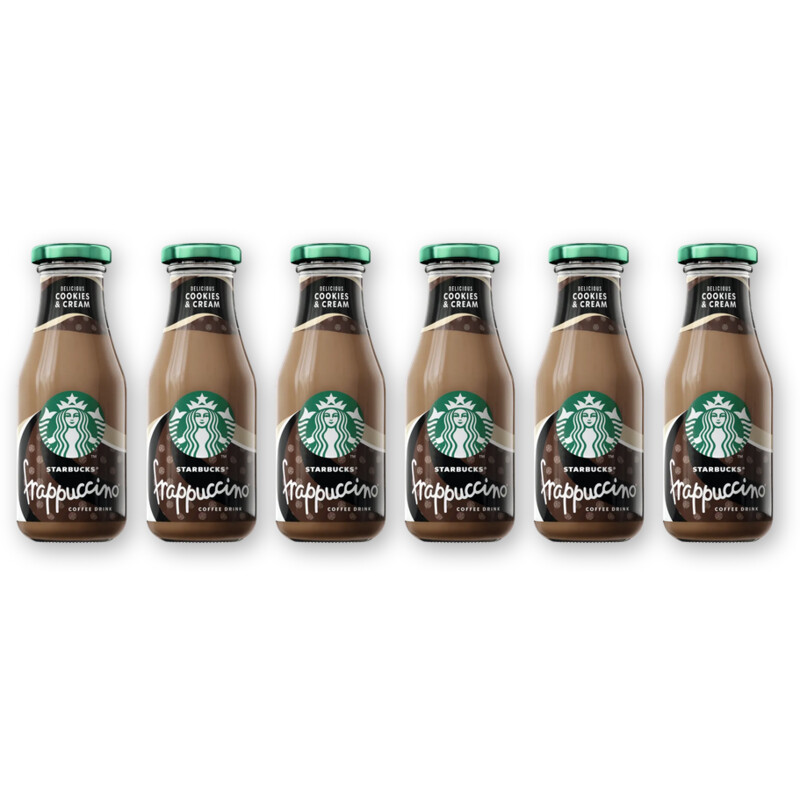 Starbucks Frappuccino cookies & cream 6-pack