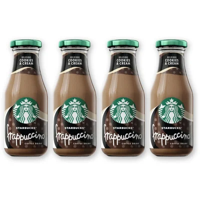 Starbucks Frappuccino cookies & cream 4-pack