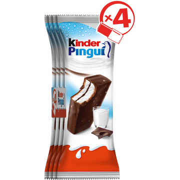 Kinder Pingui cacao 4-pack