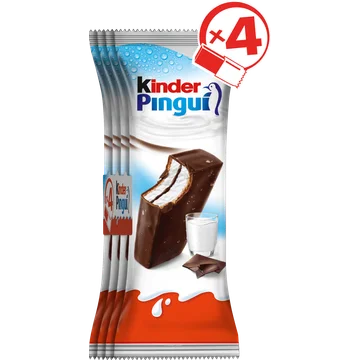 Kinder Pingui cacao 4-pack