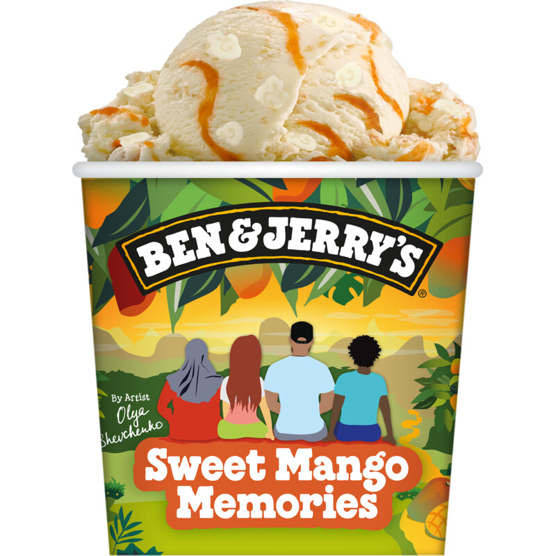 Ben & Jerry's Sweet mango memories