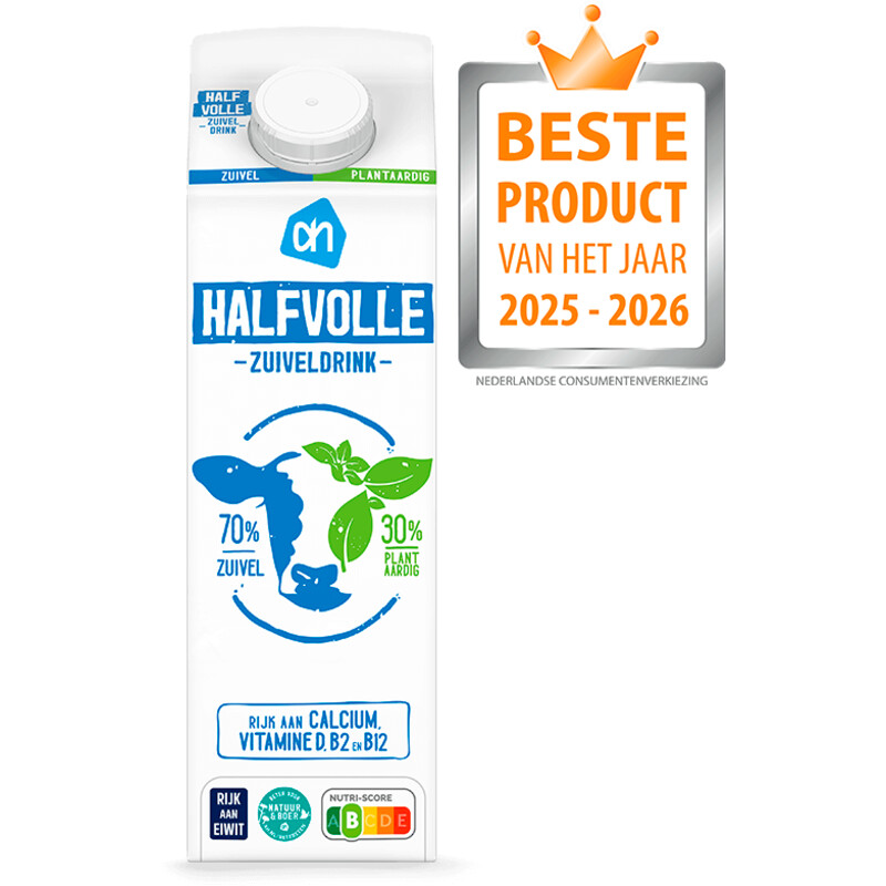 AH Halfvolle zuiveldrink