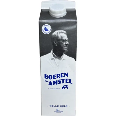 Boeren van Amstel Melk vol