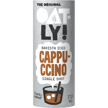 Oatly! Barista iced cappuccino single shot
