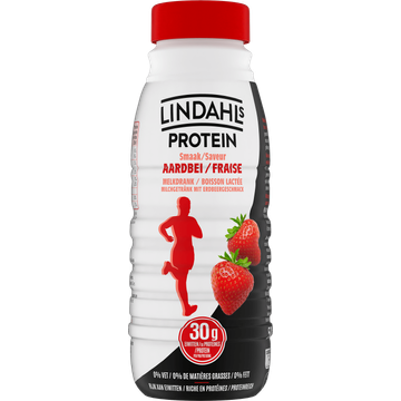 Lindahls Lindahls protein milk aardbeismaak
