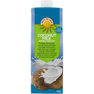 Valle del sole Romige kokosmelk