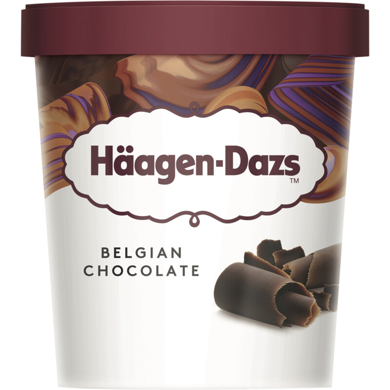 Häagen-Dazs Belgian chocolate ijs