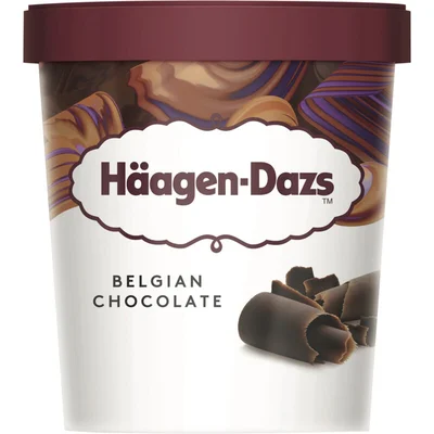 Häagen-Dazs Belgian chocolate ijs