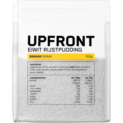 Upfront Eiwit rijstpudding banaan smaak
