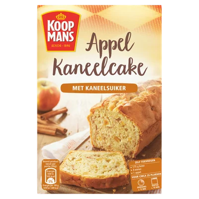 Koopmans Kwarkcake appelkaneel