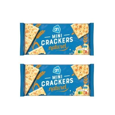 AH Mini crackers naturel 2-pack