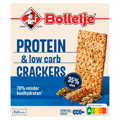 Bolletje Crackers protein low carb