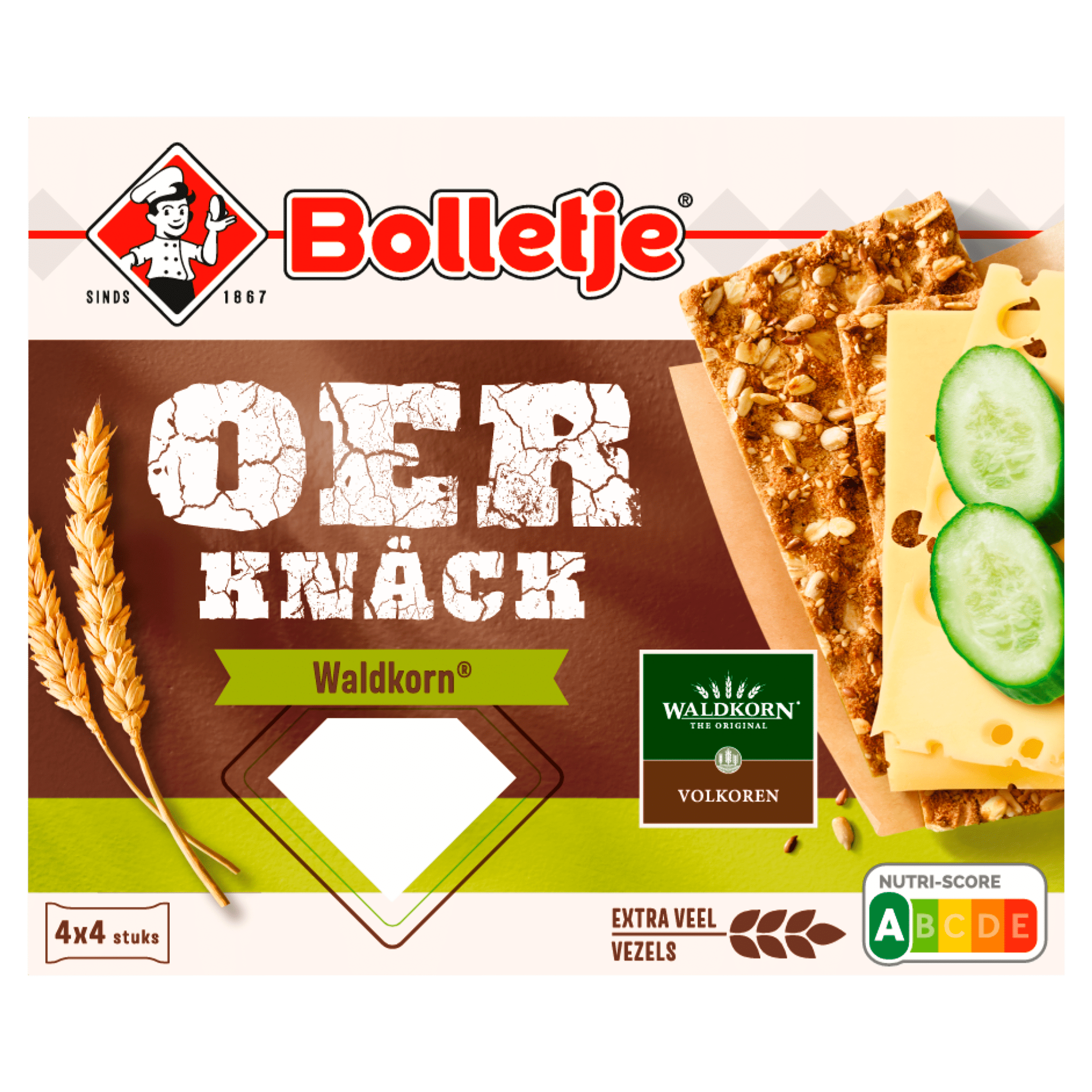 Bolletje Oerknäck waldkorn