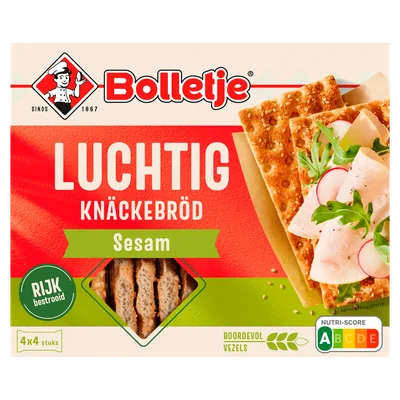 Bolletje Luchtig knäckebröd sesam