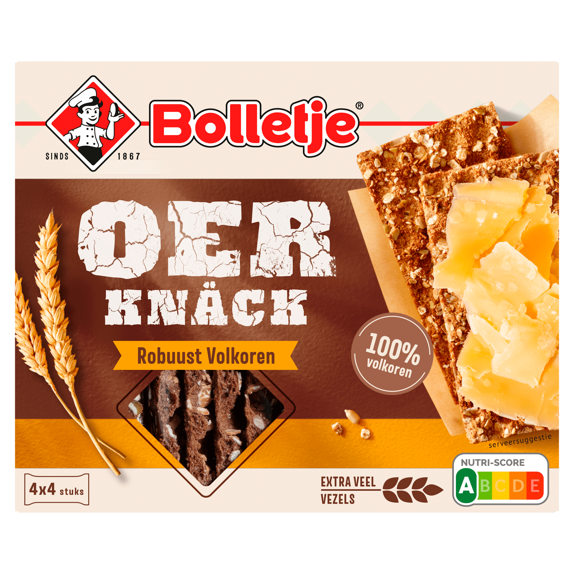 Bolletje Oerknäck robuust volkoren