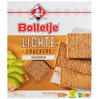 Bolletje Lichte crackers volkoren